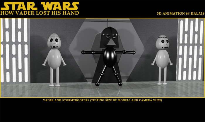 How Vader Lost His Hand - making of