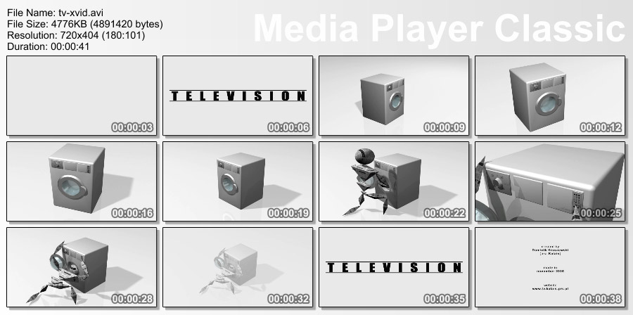 Television (3D animation)