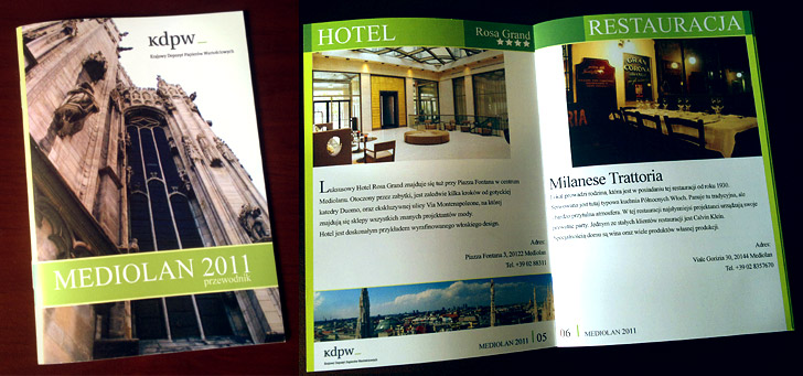 Prints and e-advertising - Milan