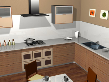 Visualization - forte kuchnia minimalistyczna